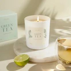 ÉCLAT Green Tea Duftkerze aus Sojawachs