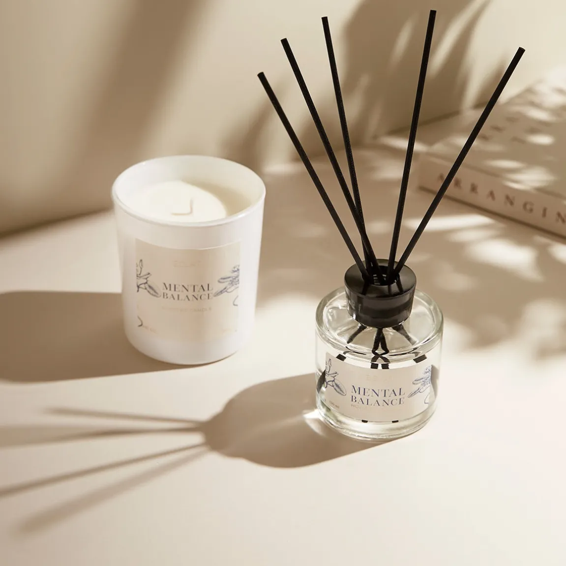 ÉCLAT Mental Balance Duftkerze aus Sojawachs