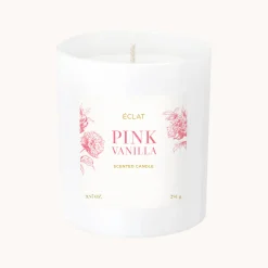 ÉCLAT Pink Vanilla Duftkerze aus Sojawachs