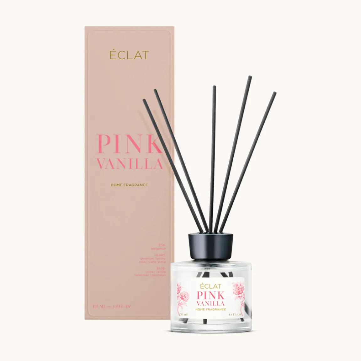 ÉCLAT Pink Vanilla Raumduft Duftstäbchen