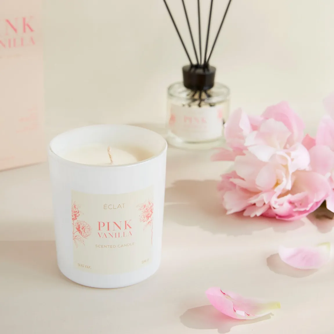 ÉCLAT Pink Vanilla Raumduft Duftstäbchen